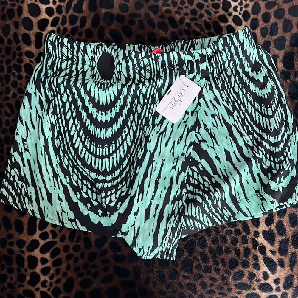 Skort Mint green/black